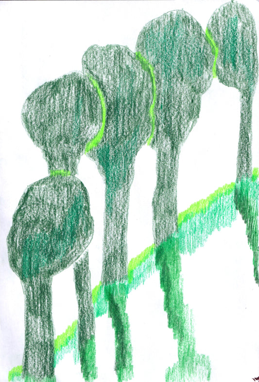 Five trees (Original)