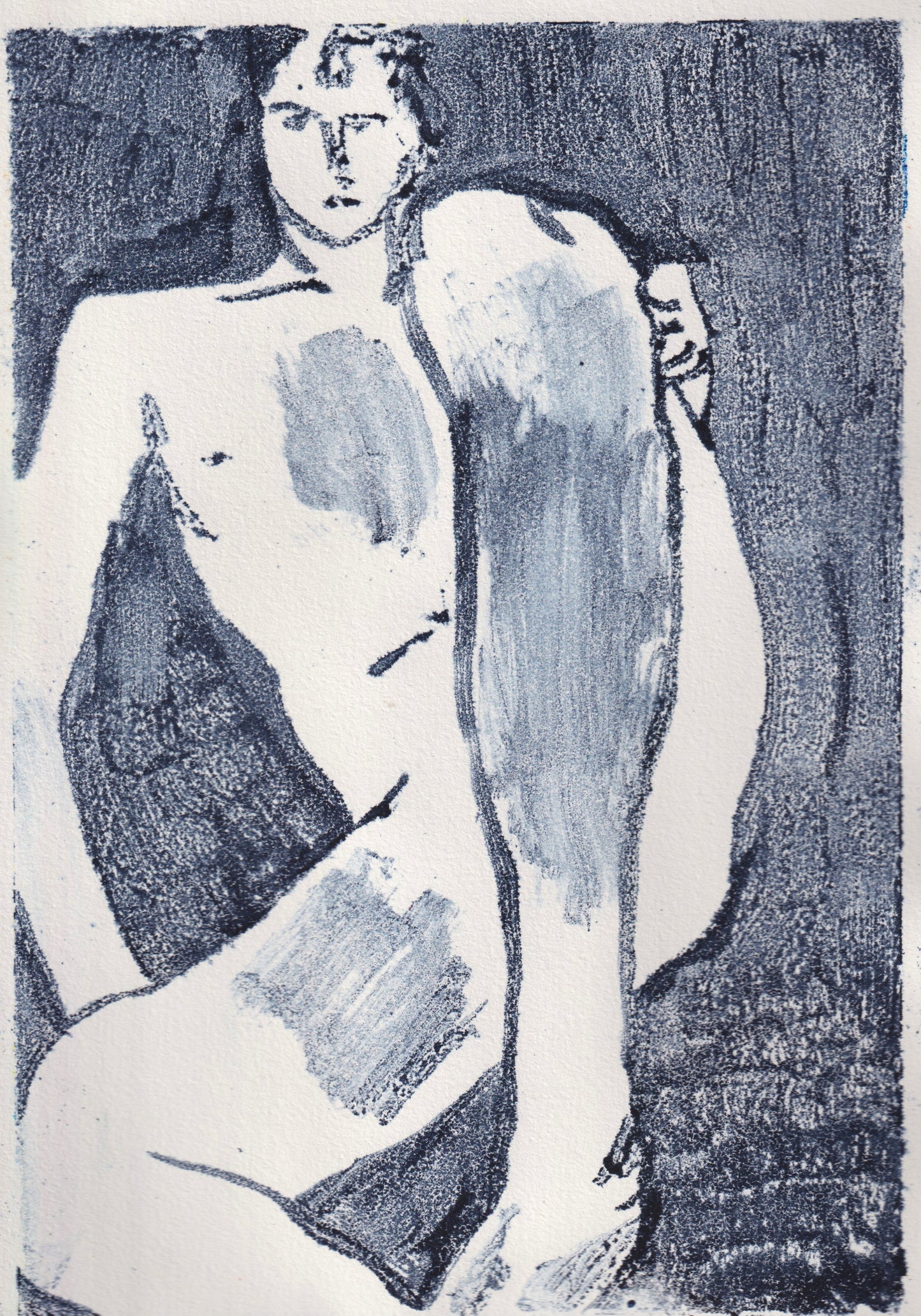 Reclining male figure (Original)